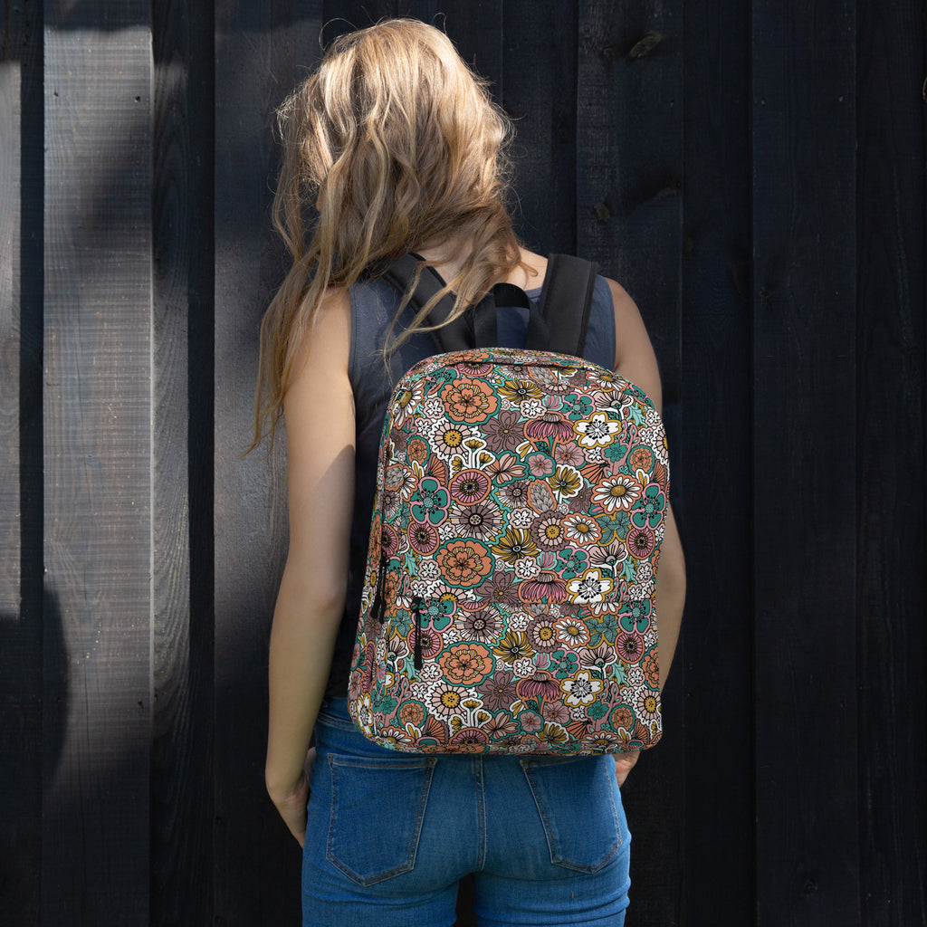 Sticker Book Flower Fields - Backpack