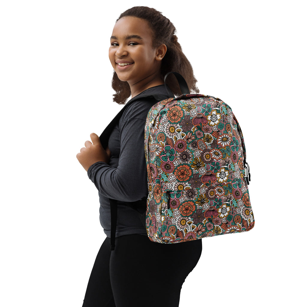 Sticker Book Flower Fields - Backpack