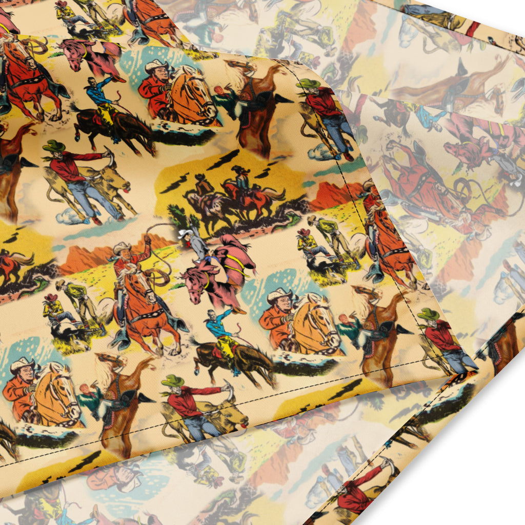 Vintage Cowboy - All-over print bandana