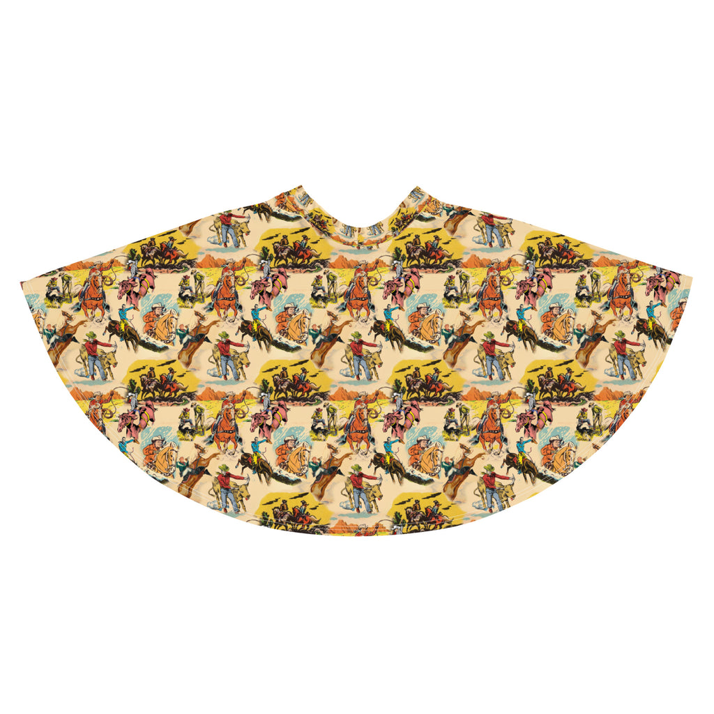 Vintage Cowboy - Skater Skirt