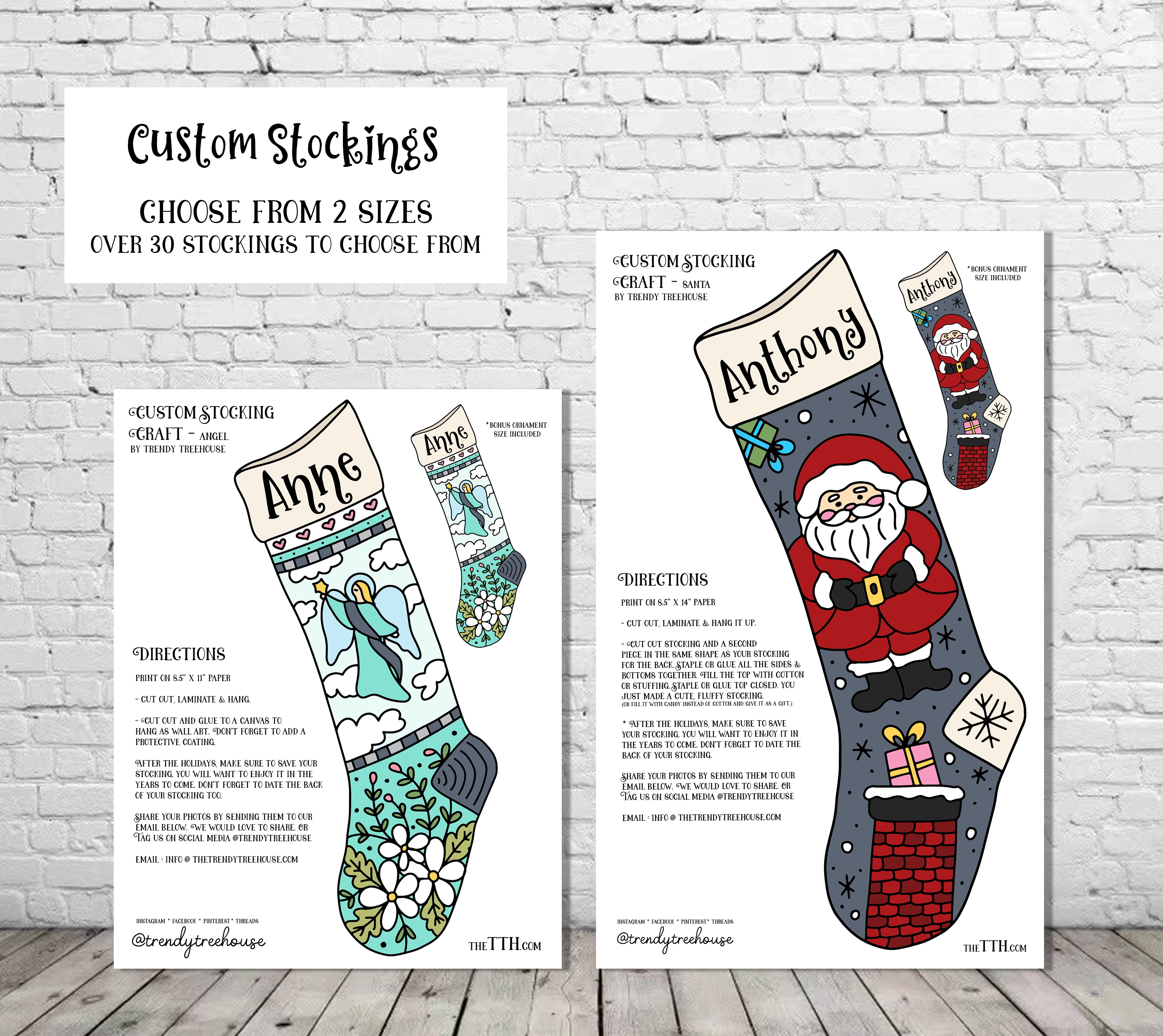 Make Your Own Christmas Stockings