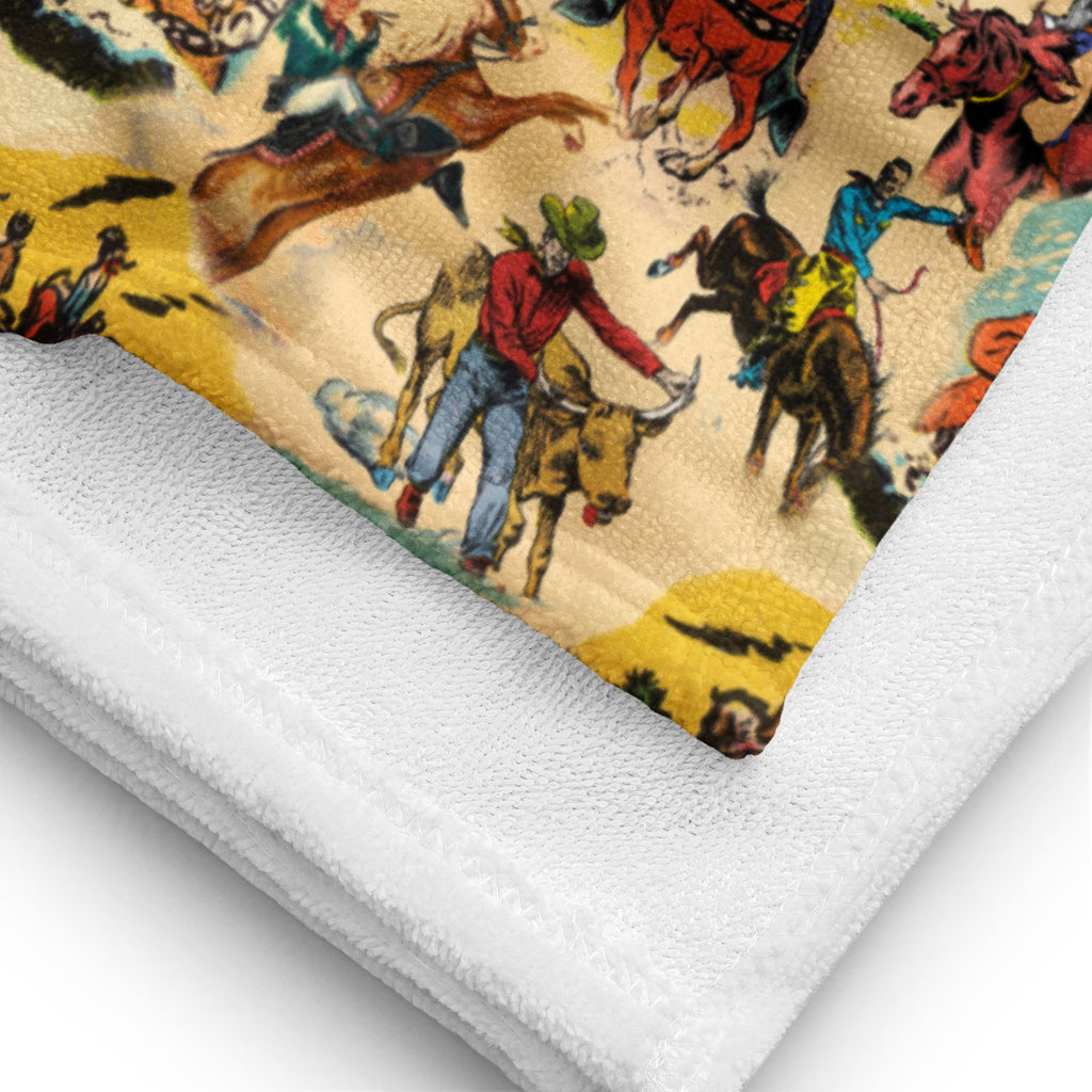 Vintage Cowboy - Towel